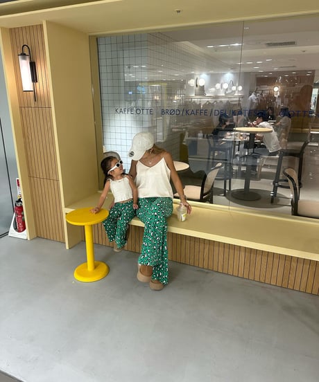 【Melia.original】animal easy flare pants -MOM-