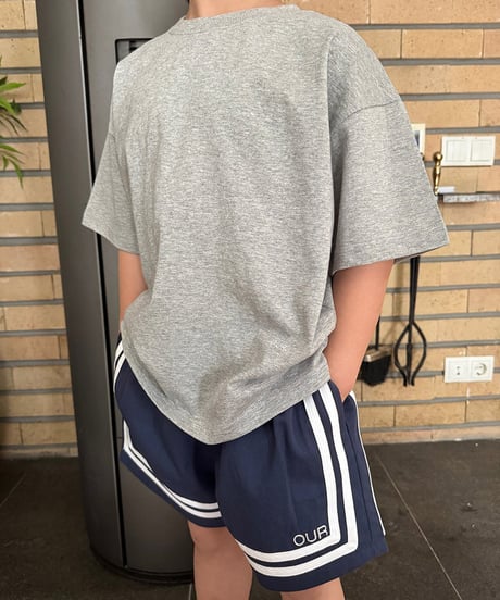 【OUR】route line short pants【90-160cm】