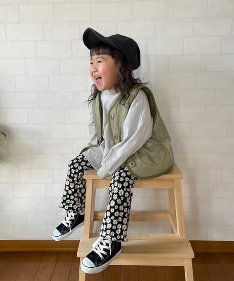 【Melia.original】daisy flare pants -junior-