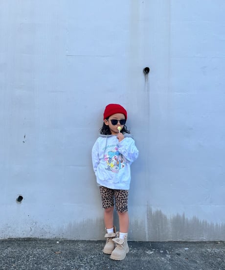 leopard biker pants【90-160cm】