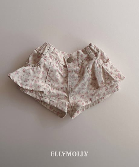 【予約商品】【ELLYMOLLY】frill short pants【80-150cm】