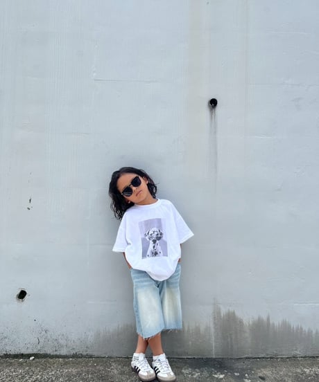 Dalmatian print tee【80-150cm】