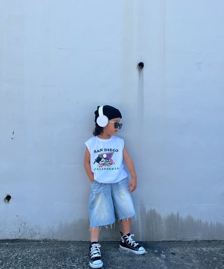 80’ｓ print tank top【90-160cm】