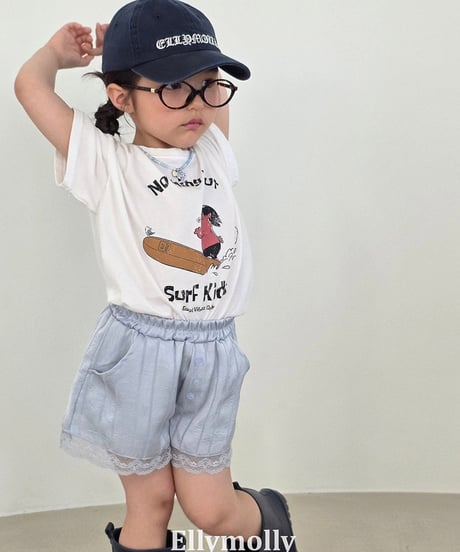【予約商品】【ELLYMOLLY】surf kids tee【80-150cm】