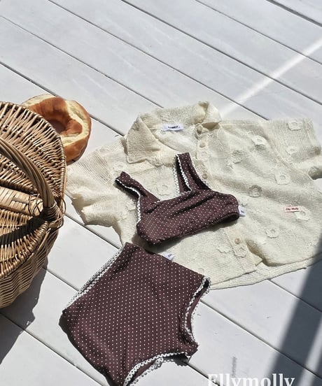 【予約商品】【ELLYMOLLY】reversible swim wear【80-130cm】