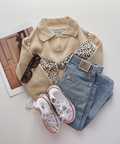 【Melia.original】Dalmatian bustier -kids&junior-