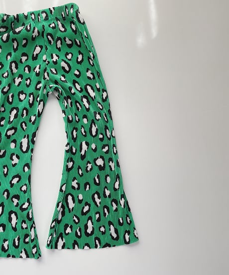 【Melia.original】animal easy flare pants -MOM-