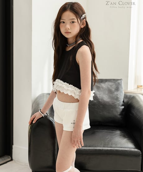 【予約商品】【ZANCLOVR】frill short tank【70-150cm】