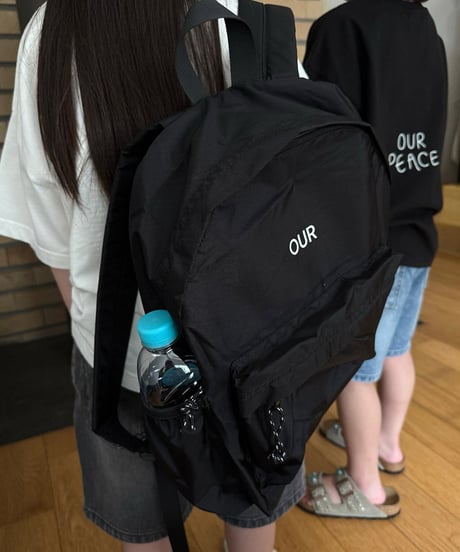 【OUR】logo back pack