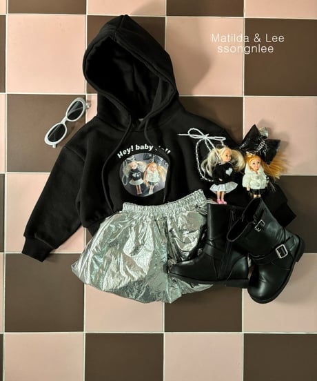 Barbie doll hoodie【80-150cm】
