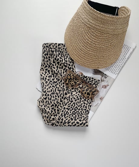 【Melia. Original】animal leggings pants -junior-