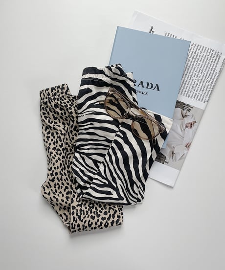 【Melia. Original】animal leggings pants -junior-