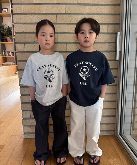 【OUR】soccer tee【90-160cm】