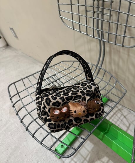 leopard character bag