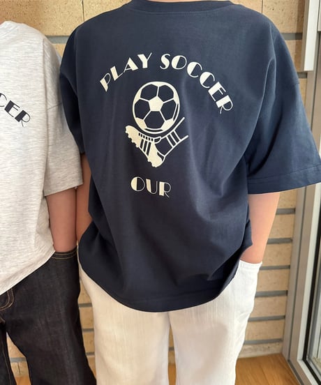 【OUR】soccer tee【90-160cm】