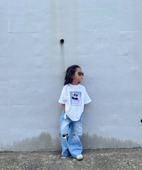 damage denim pants【80-150cm】