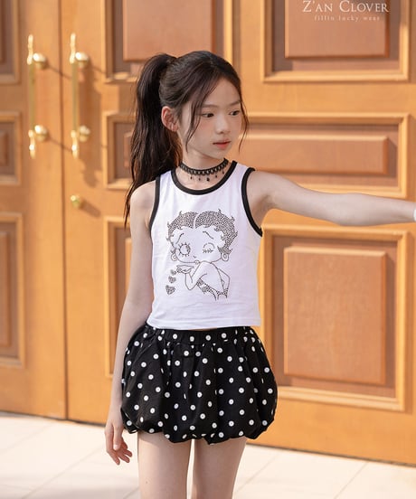 【予約商品】【ZANCLOVR】dot balloon skirt【70-150cm】