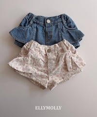 【予約商品】【ELLYMOLLY】frill short pants【80-150cm】