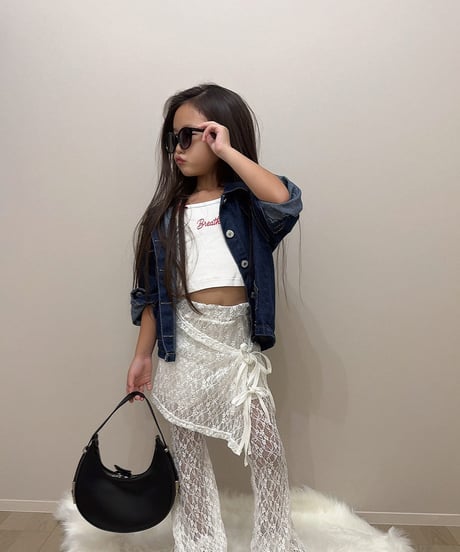 【Melia.original】lace flare pants【80-140cm】