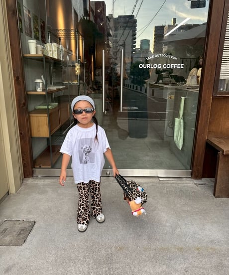 Dalmatian print tee【80-150cm】