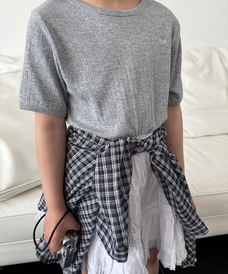 【OUR】Simple 天竺tee【90-160cm】