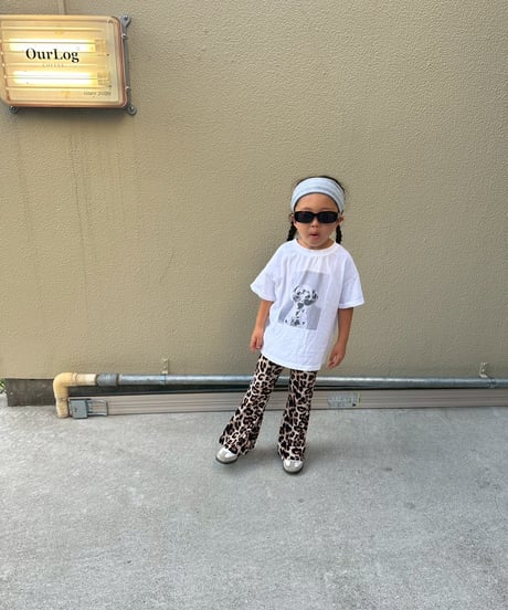 Dalmatian print tee【80-150cm】