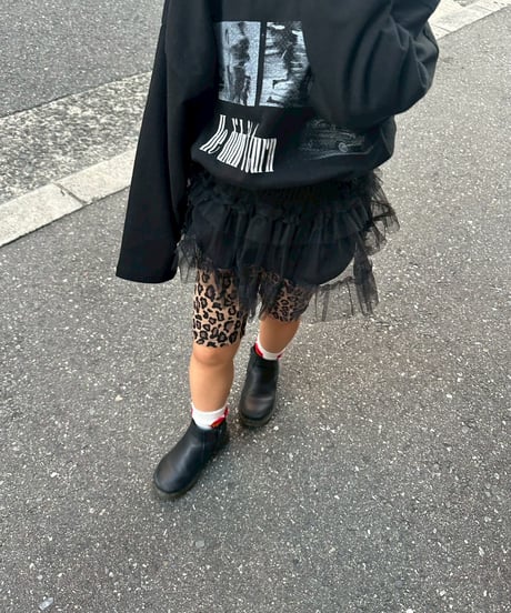 leopard biker pants【90-160cm】