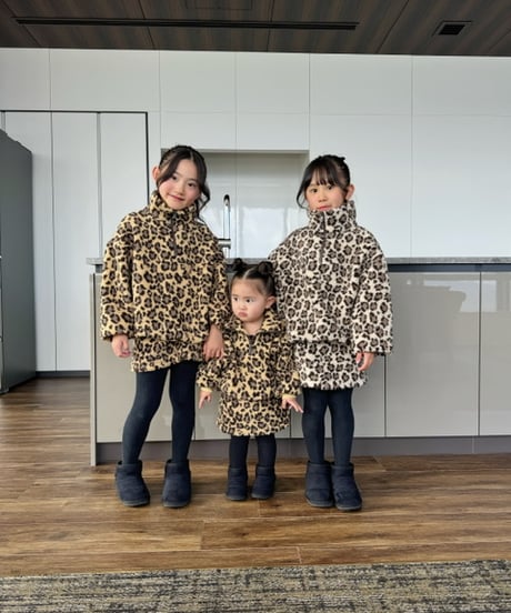【Melia.original】Leopard half zip setup -スカート-