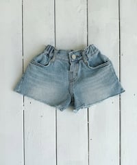 【予約商品】【ELLYMOLLY】Simple cutoff denim short pants【80-130cm】