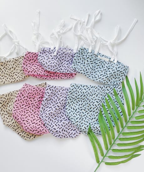 【Melia.original】Lame' leopard swim wear
