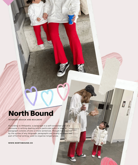 【Melia.original】Red rib flare pants  -MOM-