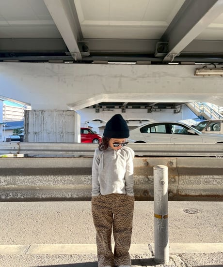 simple layered hoodie tops 【90-150ｃｍ】