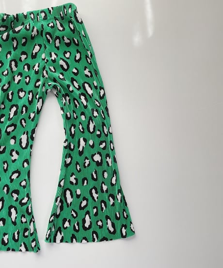 【Melia.original】animal easy flare pants【80-140cm】