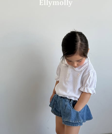 【予約商品】【ELLYMOLLY】frill short pants【80-150cm】