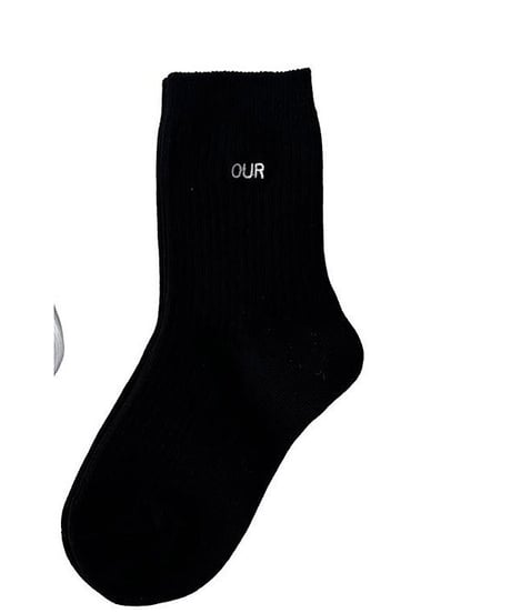 【OUR】LOGO SOCKS 3P SET