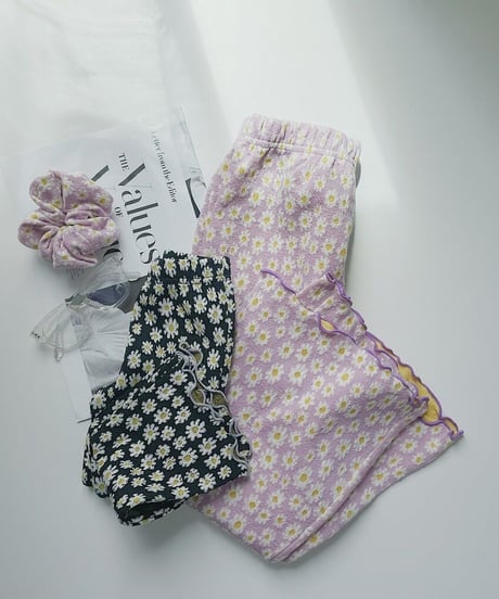 【Melia. original】daisy flare pants -MOM size-