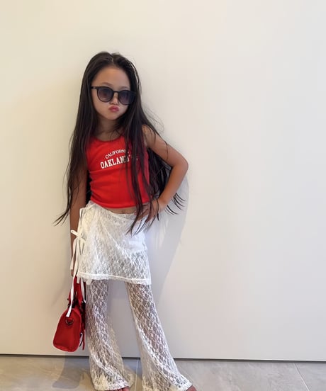 【Melia.original】lace flare pants【80-140cm】