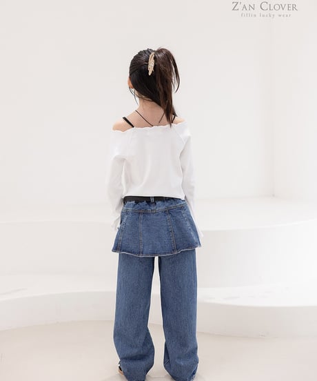 denim skirt pants【70-150cm】