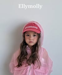 【予約商品】【ELLYMOLLY】LOGO CAP