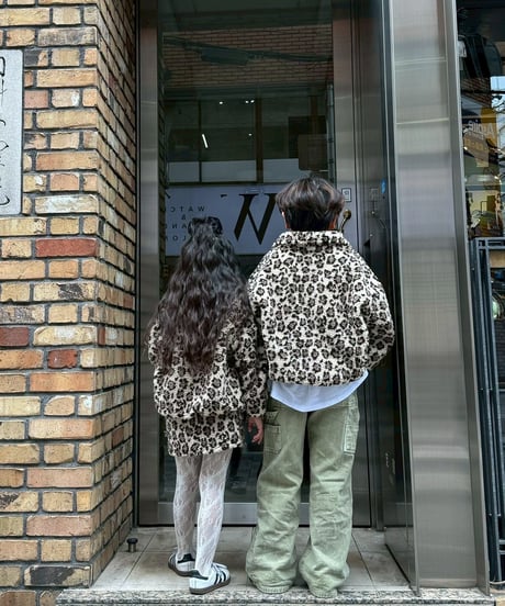 【Melia.original】Leopard half zip setup -スカート-