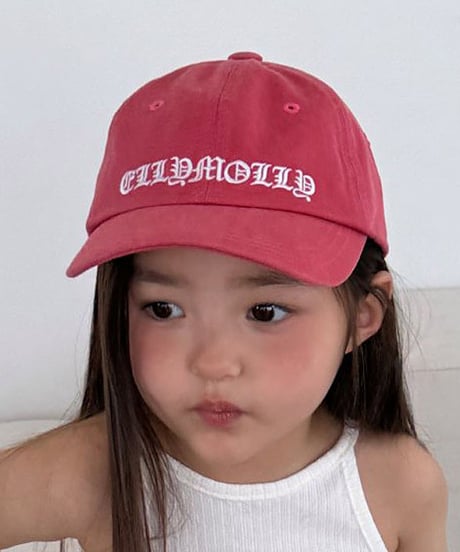【予約商品】【ELLYMOLLY】LOGO CAP