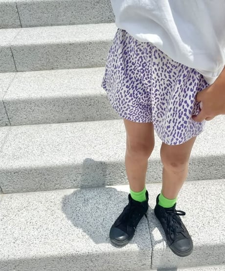 【Melia.original】color leopard short pants