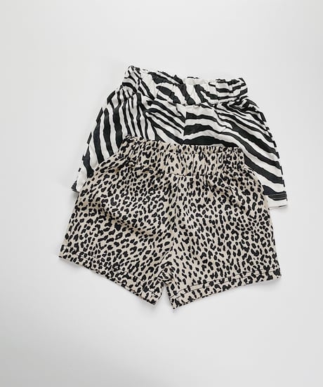 【Melia.original】animal short pants -junior-