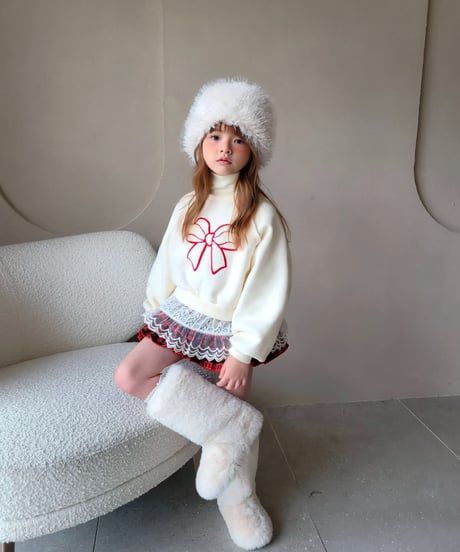 BIG ribbon pullover【80-150cm】