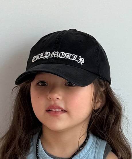 【予約商品】【ELLYMOLLY】LOGO CAP