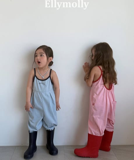 【予約商品】【ELLYMOLLY】jump suit【80-130cm】