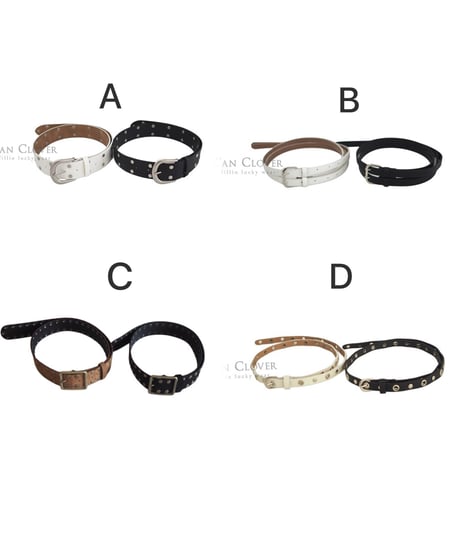 【予約商品】【ZANCLOVR】kids belt【70-150cm】