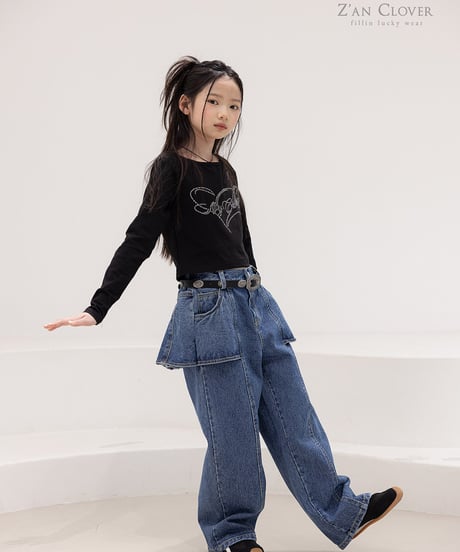 denim skirt pants【70-150cm】