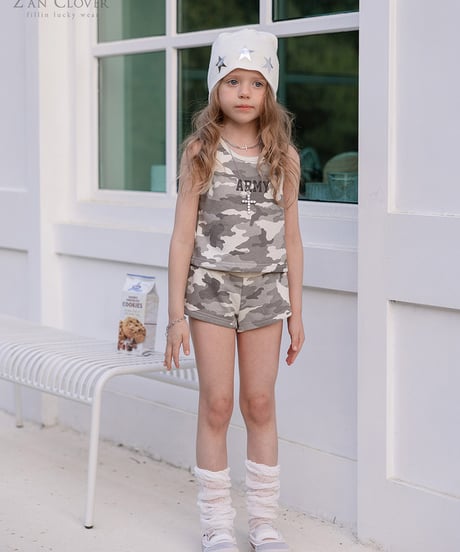 【予約商品】【ZANCLOVR】camouflage set up【70-150cm】