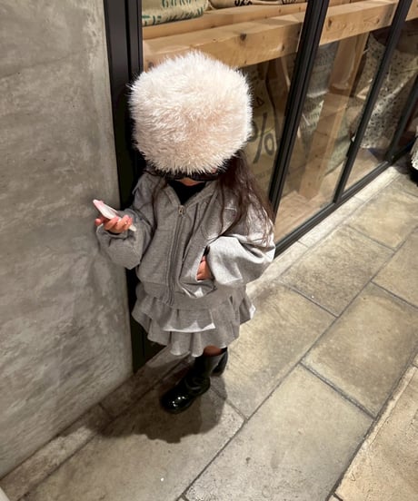 【2025モデル】heart pocket short parka【80cm-130cm】